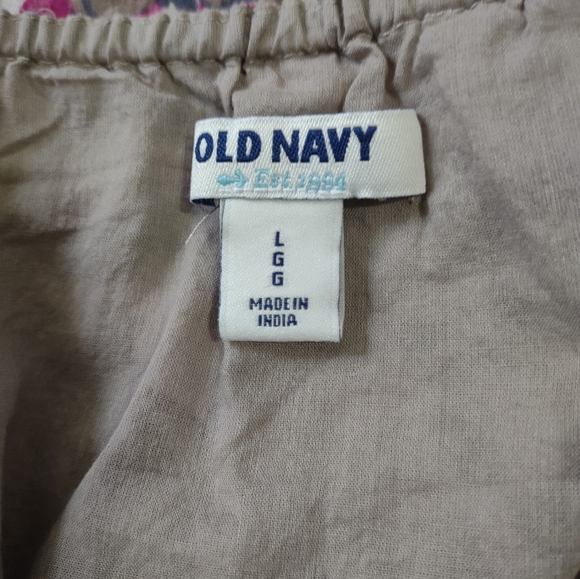 NWT Old Navy Floral Sack Sundress sz L - Picture 7 of 8